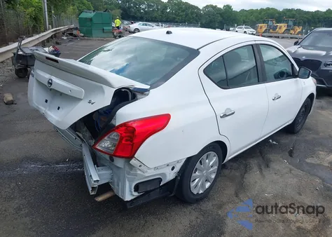 2018 Nissan Versa 1.6 Sv из США, поврежденный, VIN 3N1CN7AP2JK410878